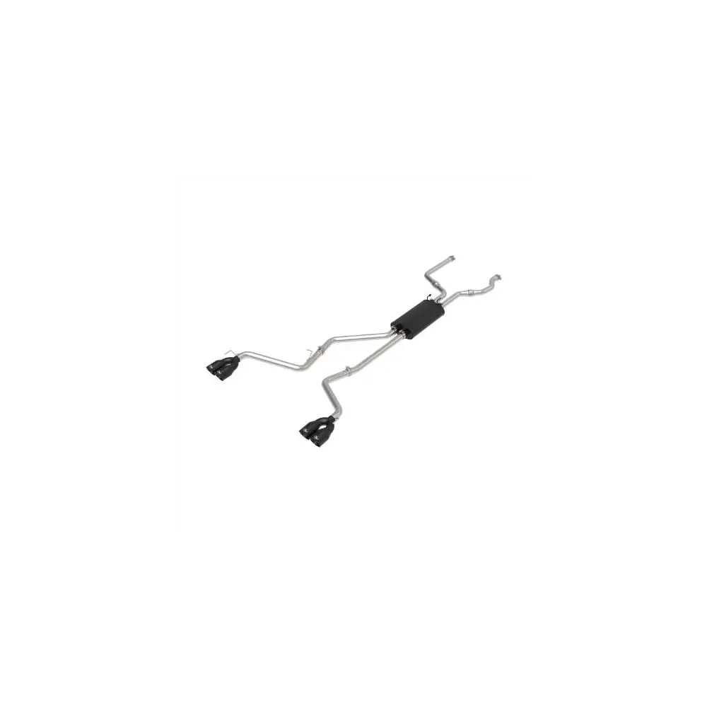 MACH Force-Xp Cat-Back Exhaust System w/ Black Tip - AFE49-33139-B